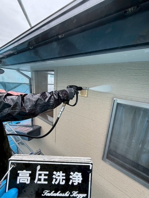 外壁高圧洗浄
