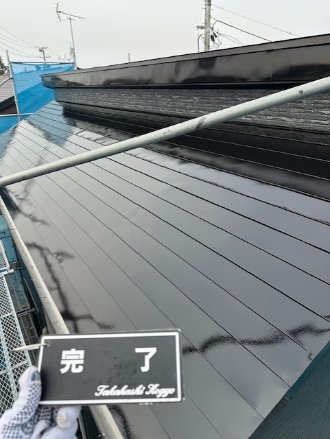 屋根完了