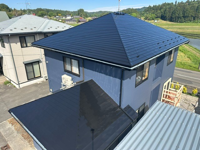 屋根完了