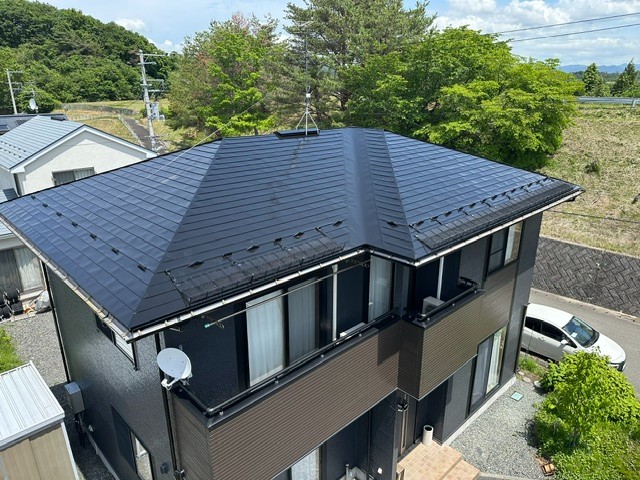 屋根完了