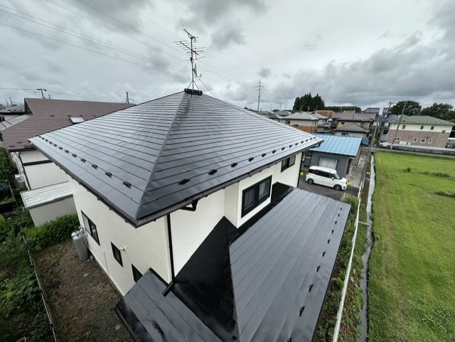 屋根完了