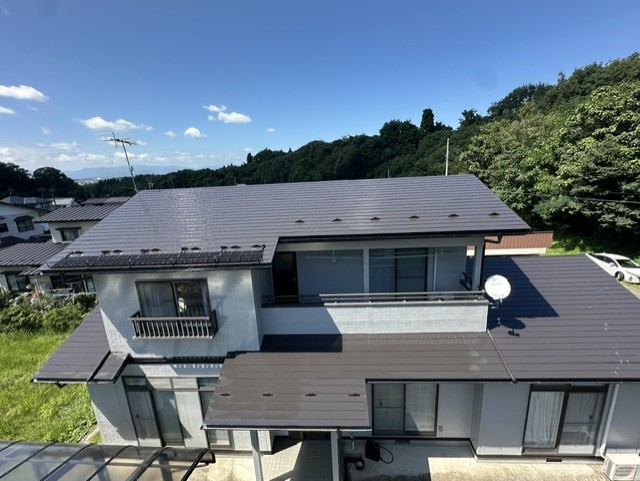 屋根完了