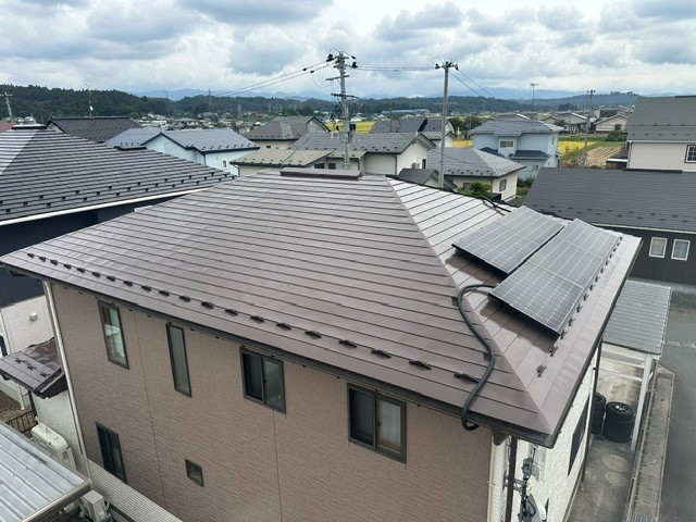 屋根完了